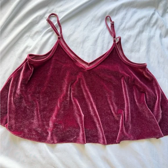Victoria Secret Pink velvet tank top - Picture 4 of 4